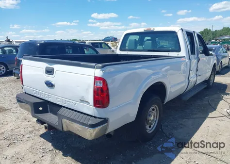 2014 Ford F-250 Xl из США, поврежденный, VIN 1FT7W2A69EEA82400